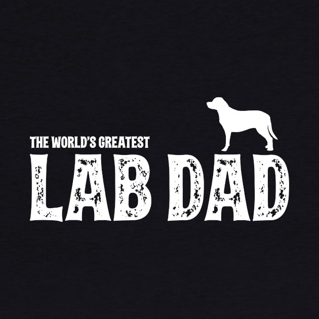 Lab Dad Labrador Retriever by DoggyStyles